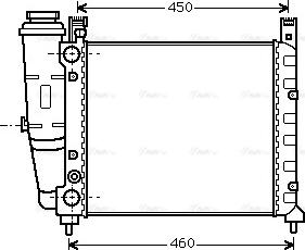 Ava Quality Cooling FT 2059 - Radiators, Motora dzesēšanas sistēma autodraugiem.lv