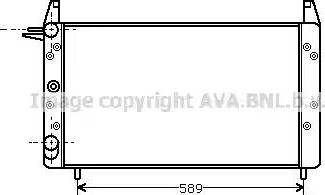 Ava Quality Cooling FT 2068 - Radiators, Motora dzesēšanas sistēma autodraugiem.lv