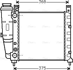 Ava Quality Cooling FT 2038 - Radiators, Motora dzesēšanas sistēma autodraugiem.lv