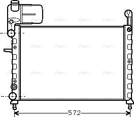 Ava Quality Cooling FT 2101 - Radiators, Motora dzesēšanas sistēma autodraugiem.lv