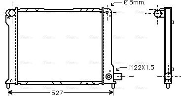 Ava Quality Cooling FT 2131 - Radiators, Motora dzesēšanas sistēma autodraugiem.lv