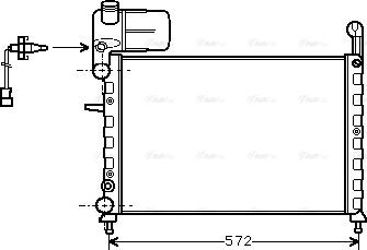 Ava Quality Cooling FT 2120 - Radiators, Motora dzesēšanas sistēma autodraugiem.lv