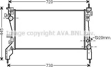 Ava Quality Cooling FT 2380 - Radiators, Motora dzesēšanas sistēma autodraugiem.lv