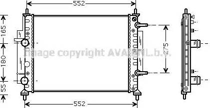 Ava Quality Cooling FT 2260 - Radiators, Motora dzesēšanas sistēma autodraugiem.lv