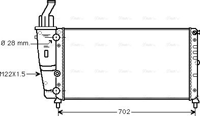 Ava Quality Cooling FT 2200 - Radiators, Motora dzesēšanas sistēma autodraugiem.lv