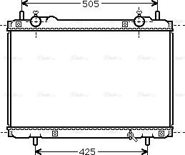 Ava Quality Cooling FT 2207 - Radiators, Motora dzesēšanas sistēma autodraugiem.lv