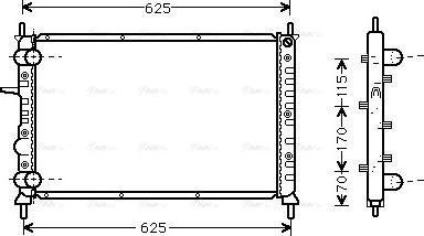 Ava Quality Cooling FT 2231 - Radiators, Motora dzesēšanas sistēma autodraugiem.lv