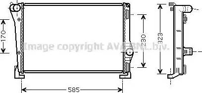 Ava Quality Cooling FT 2279 - Radiators, Motora dzesēšanas sistēma autodraugiem.lv