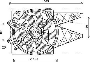 Ava Quality Cooling FT7595 - Ventilators, Motora dzesēšanas sistēma autodraugiem.lv