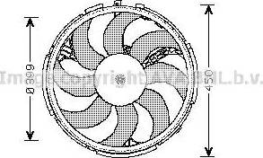 Ava Quality Cooling FT 7541 - Ventilators, Motora dzesēšanas sistēma autodraugiem.lv