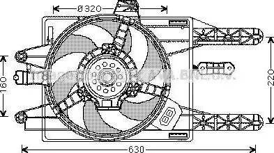 Ava Quality Cooling FT 7571 - Ventilators, Motora dzesēšanas sistēma autodraugiem.lv