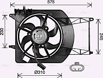 Ava Quality Cooling FT7620 - Ventilators, Motora dzesēšanas sistēma autodraugiem.lv