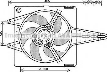 Ava Quality Cooling FT7287 - Ventilators, Motora dzesēšanas sistēma autodraugiem.lv