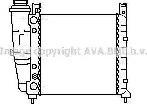 Ava Quality Cooling FTA2038 - Radiators, Motora dzesēšanas sistēma autodraugiem.lv