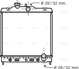 Ava Quality Cooling HD 2122 - Radiators, Motora dzesēšanas sistēma autodraugiem.lv