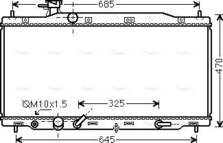 Ava Quality Cooling HD 2226 - Radiators, Motora dzesēšanas sistēma autodraugiem.lv