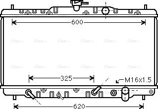 Ava Quality Cooling HDA2053 - Radiators, Motora dzesēšanas sistēma autodraugiem.lv