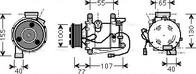 Ava Quality Cooling HD K232 - Kompresors, Gaisa kond. sistēma autodraugiem.lv