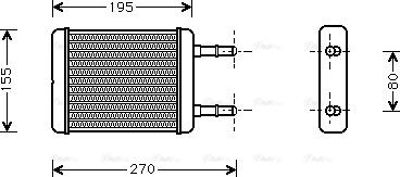 Ava Quality Cooling HY 6064 - Siltummainis, Salona apsilde autodraugiem.lv