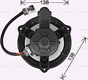 Ava Quality Cooling HY8474 - Salona ventilators autodraugiem.lv