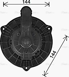 Ava Quality Cooling HY8475 - Salona ventilators autodraugiem.lv