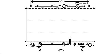 Ava Quality Cooling HY 2033 - Radiators, Motora dzesēšanas sistēma autodraugiem.lv