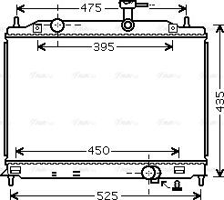 Ava Quality Cooling HY2170 - Radiators, Motora dzesēšanas sistēma autodraugiem.lv