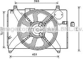 Ava Quality Cooling HY7552 - Ventilators, Motora dzesēšanas sistēma autodraugiem.lv