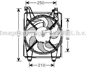 Ava Quality Cooling HY 7518 - Ventilators, Motora dzesēšanas sistēma autodraugiem.lv