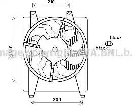 Ava Quality Cooling HY7535 - Ventilators, Motora dzesēšanas sistēma autodraugiem.lv