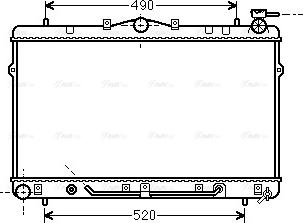 Ava Quality Cooling HYA2044 - Radiators, Motora dzesēšanas sistēma autodraugiem.lv