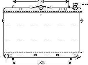 Ava Quality Cooling HYA2043 - Radiators, Motora dzesēšanas sistēma autodraugiem.lv