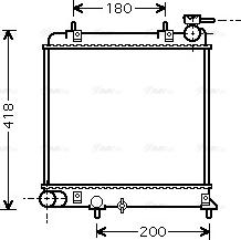 Ava Quality Cooling HYA2085 - Radiators, Motora dzesēšanas sistēma autodraugiem.lv