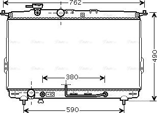 Ava Quality Cooling HYA2107 - Radiators, Motora dzesēšanas sistēma autodraugiem.lv