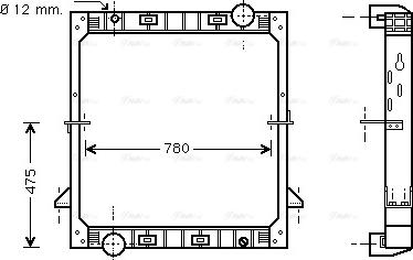 Ava Quality Cooling IV 2040 - Radiators, Motora dzesēšanas sistēma autodraugiem.lv