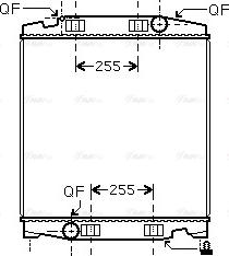 Ava Quality Cooling IV 2082 - Radiators, Motora dzesēšanas sistēma autodraugiem.lv