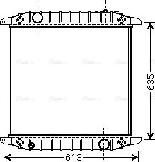 Ava Quality Cooling IV 2078 - Radiators, Motora dzesēšanas sistēma autodraugiem.lv