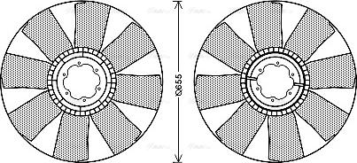 Ava Quality Cooling IVB122 - Ventilators, Motora dzesēšanas sistēma autodraugiem.lv