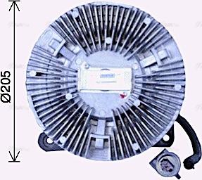 Ava Quality Cooling IVC144 - Sajūgs, Radiatora ventilators autodraugiem.lv