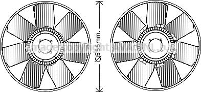 Ava Quality Cooling IVC121 - Ventilatora darba rats, Motora dzesēšanas sistēma autodraugiem.lv