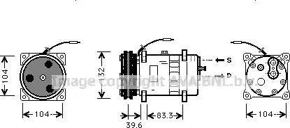 Ava Quality Cooling JR K024 - Kompresors, Gaisa kond. sistēma autodraugiem.lv