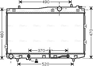 Ava Quality Cooling KA2090 - Radiators, Motora dzesēšanas sistēma autodraugiem.lv