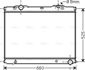 Ava Quality Cooling KA2055 - Radiators, Motora dzesēšanas sistēma autodraugiem.lv