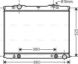 Ava Quality Cooling KA2056 - Radiators, Motora dzesēšanas sistēma autodraugiem.lv