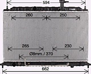 Ava Quality Cooling KA2300 - Radiators, Motora dzesēšanas sistēma autodraugiem.lv