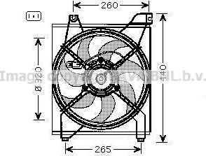 Ava Quality Cooling KA7542 - Ventilators, Motora dzesēšanas sistēma autodraugiem.lv