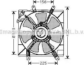 Ava Quality Cooling KA7501 - Ventilators, Motora dzesēšanas sistēma autodraugiem.lv