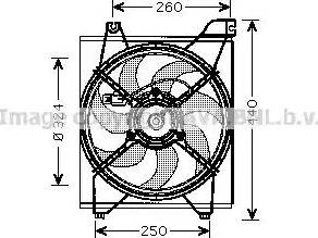 Ava Quality Cooling KA7515 - Ventilators, Motora dzesēšanas sistēma autodraugiem.lv