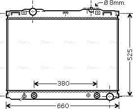 Ava Quality Cooling KAA2139 - Radiators, Motora dzesēšanas sistēma autodraugiem.lv