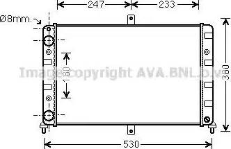 Ava Quality Cooling LA2023 - Radiators, Motora dzesēšanas sistēma autodraugiem.lv